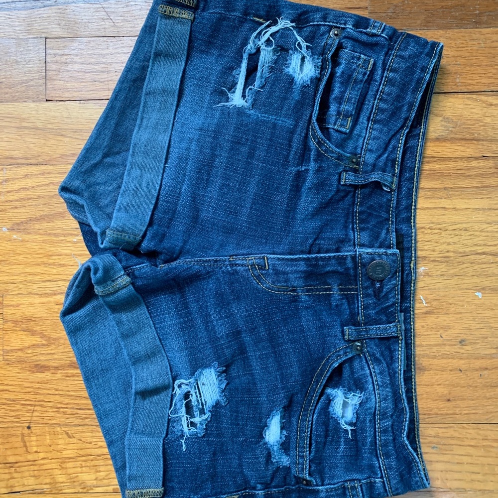Aeropostale Midi Jean Shorts